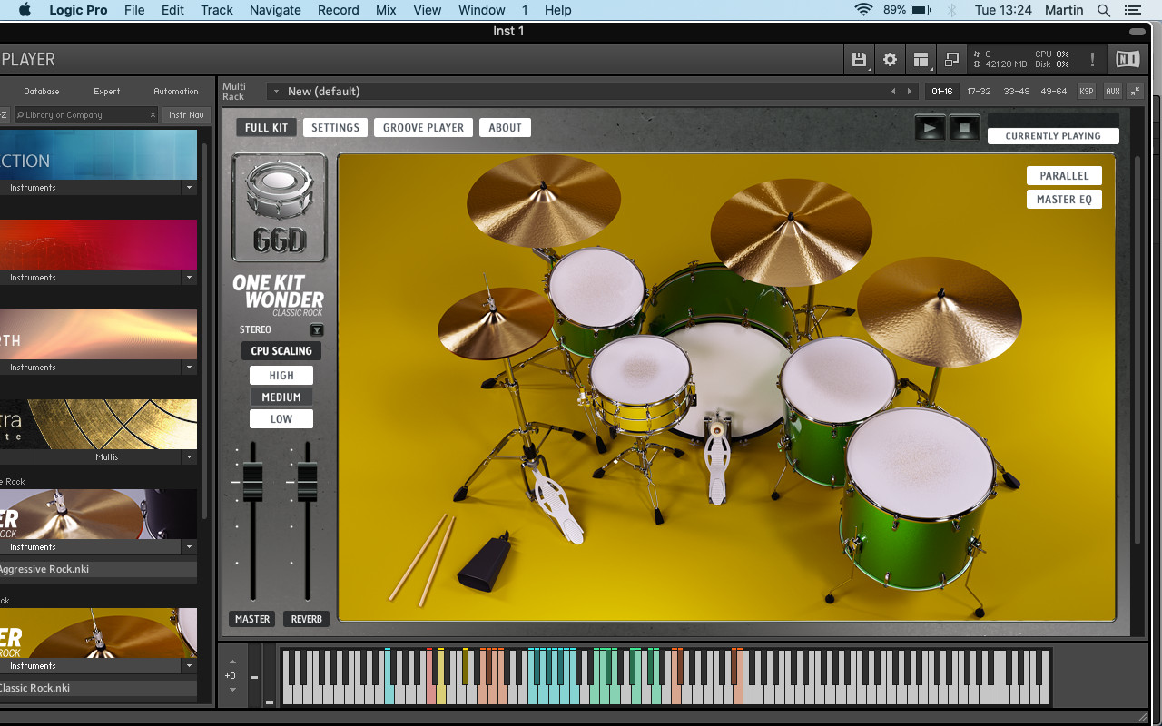 GetGood Drums GGD One Kit Wonder: Classic Rock